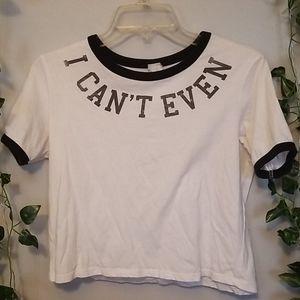 White Short Sleeved T-shirt